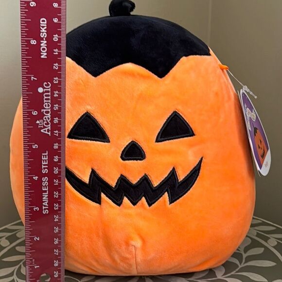 Squishmallows Halloween Pumpkin Plush 8” NWT - Picture 8 of 8